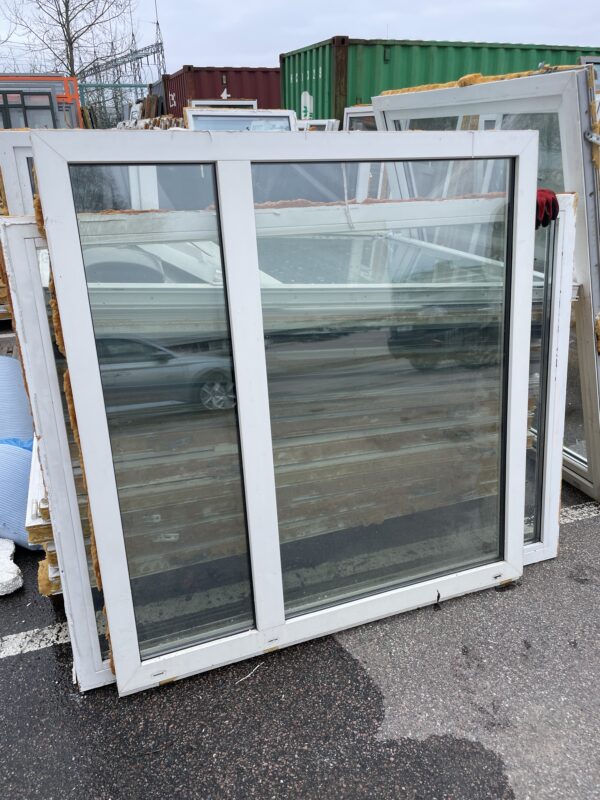 PVC aken 2x klaas 137x144