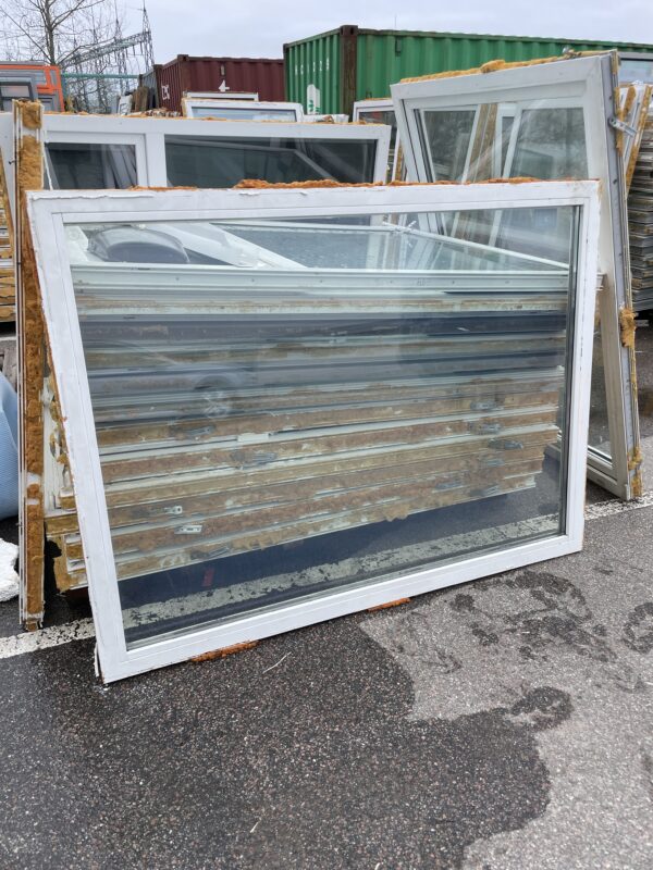 PVC aken 2x klaas tulikindel 169x128