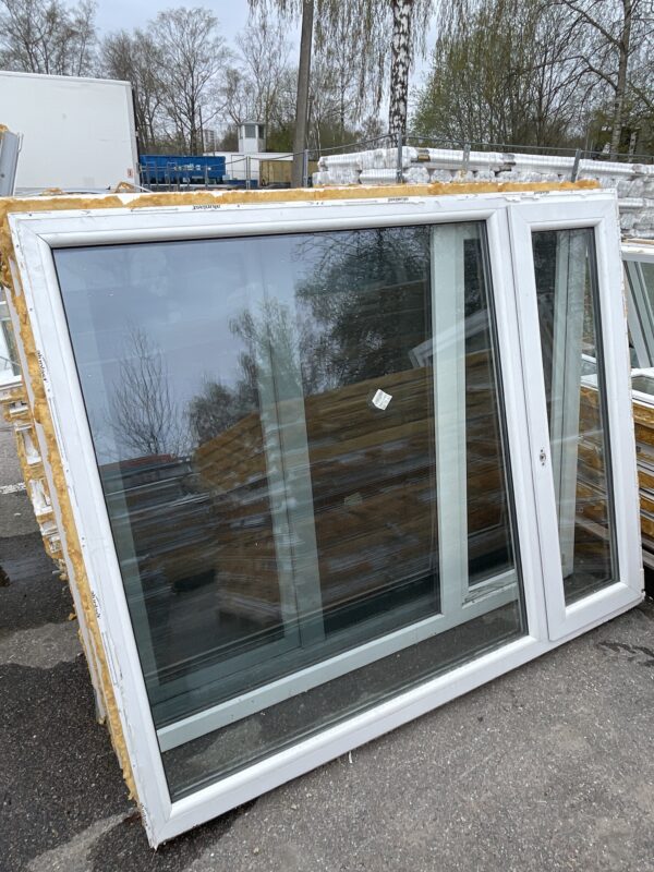 PVC aken 2x klaas 179x145