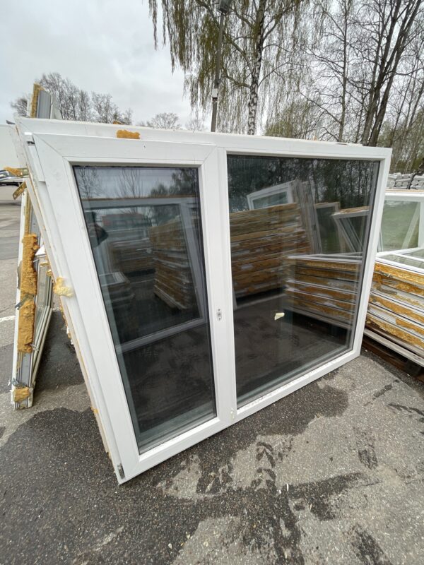PVC aken 2x klaas 175x142