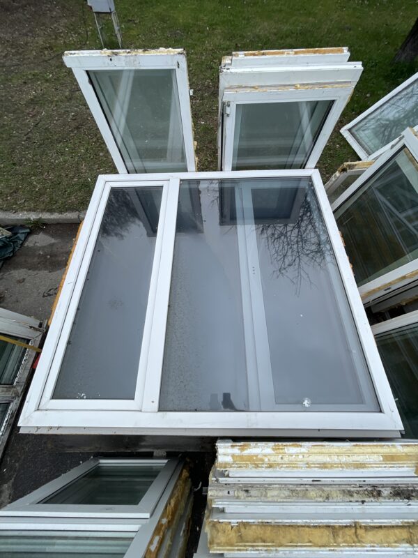 PVC aken 2x klaas 177x173