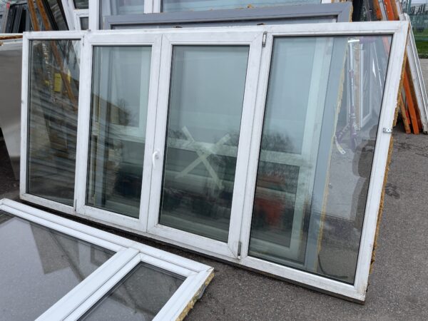 PVC aken 2x klaas 291x148