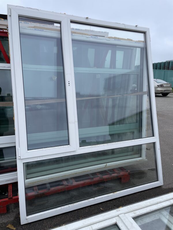 PVC aken 2x klaas 190x226