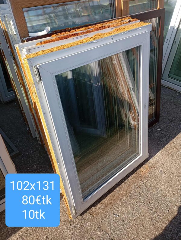 Pvc aken 102x131