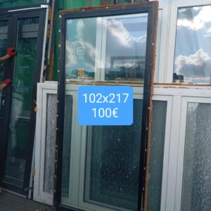 Pvc aken 102x217