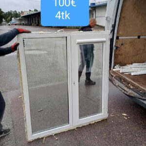 Pvc aken 140x153