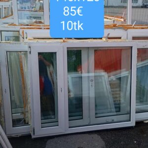 Pvc aken 146x120