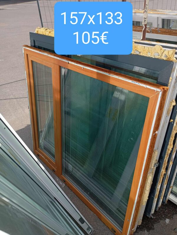 Pvc aken 157x133
