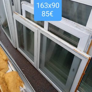 Pvc aken 163x90