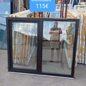 Pvc aken 165x138