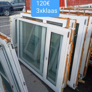 Pvc aken 176x124