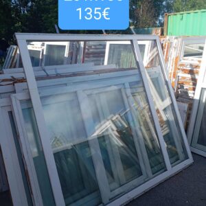 Pvc aken 201x185