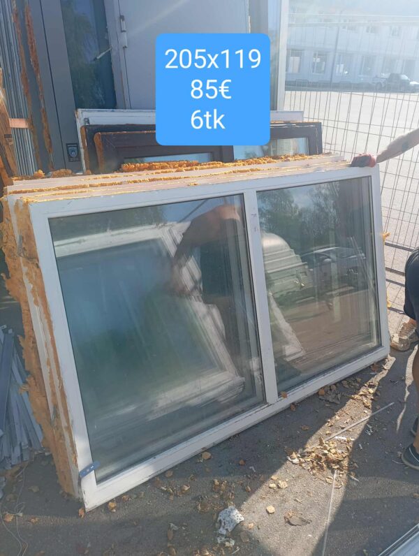 Pvc aken 205x119