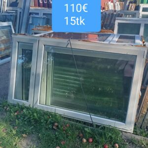Pvc aken 208x119