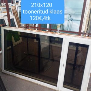 Pvc aken 210x120