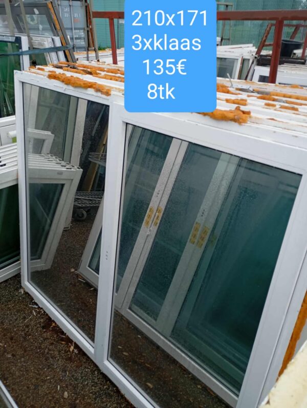 Pvc aken 210x171