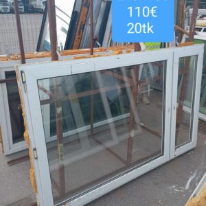 Pvc aken 213x133