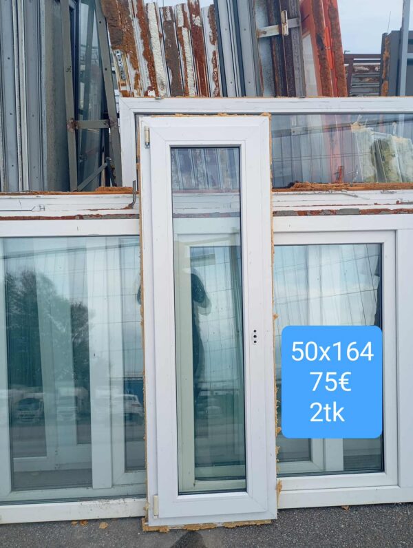 Pvc aken 50x164