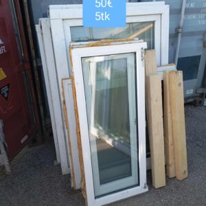 Pvc aken 54x124