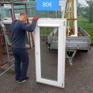Pvc aken 70x153