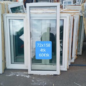 Pvc aken 72x158