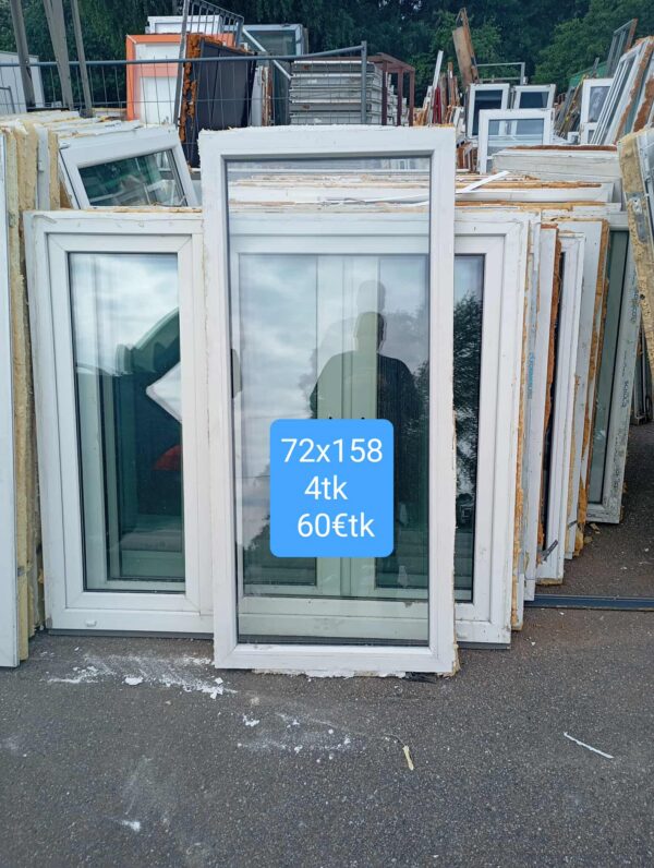 Pvc aken 72x158