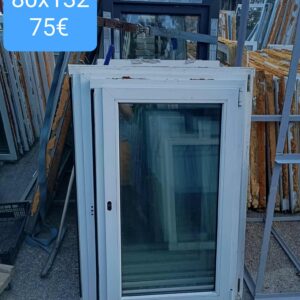 Pvc aken 80x132