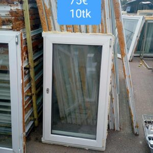 Pvc aken 80x133