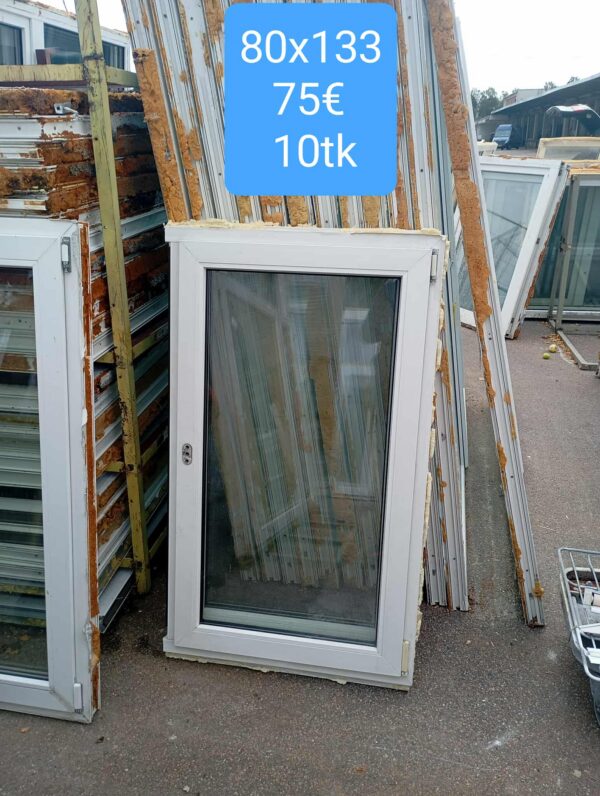 Pvc aken 80x133
