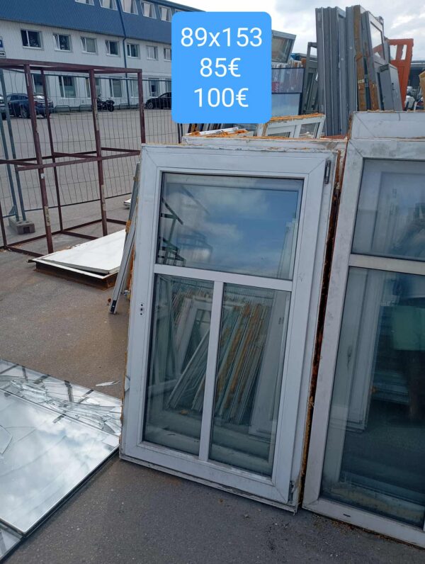 Pvc aken 89x153