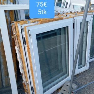 Pvc aken 90x125