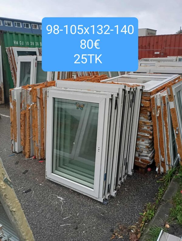 Pvc aken 98x135