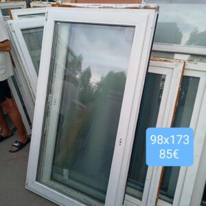 Pvc aken 98x173